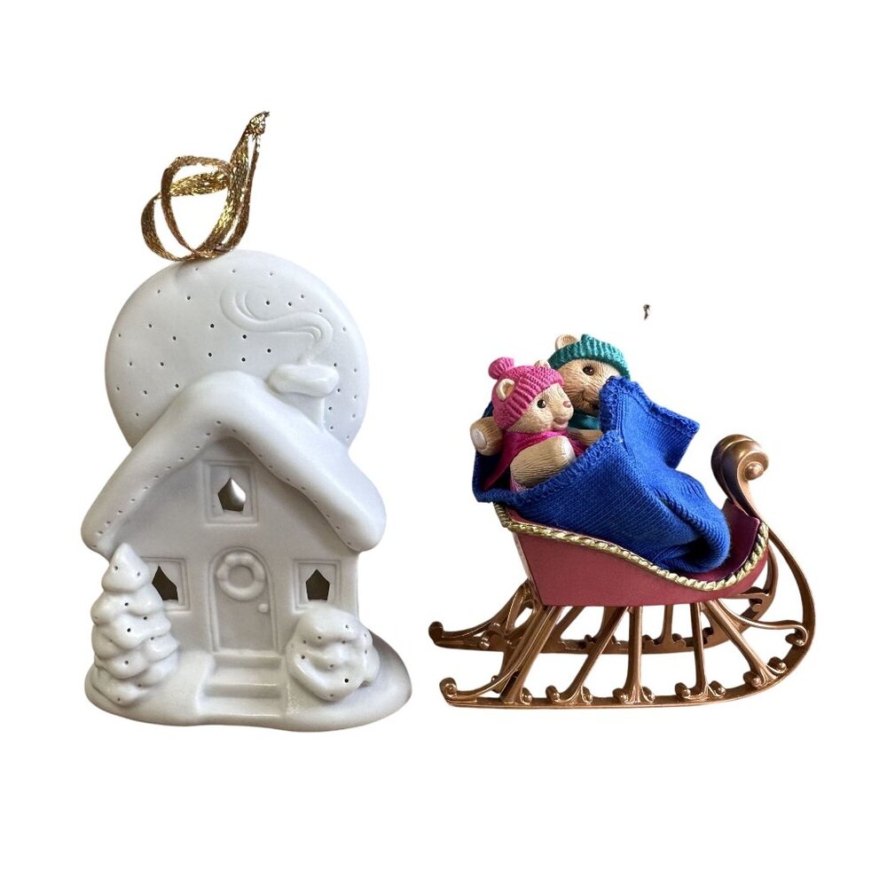 Vtg Hallmark Keepsake Ornaments From 1994 VGC